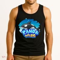 Panda Whale Tank Top thumb 3