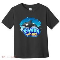 Panda Whale Toddler T-Shirt thumb 0