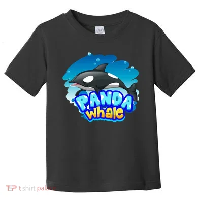 Panda Whale Toddler T-Shirt
