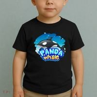 Panda Whale Toddler T-Shirt thumb 2