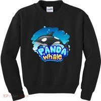 Panda Whale Kids Sweatshirt thumb 0