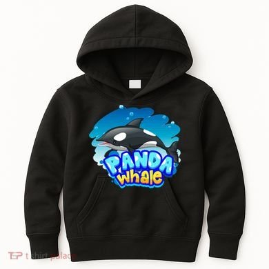 Panda Whale Kids Hoodie