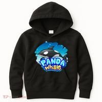 Panda Whale Kids Hoodie thumb 0