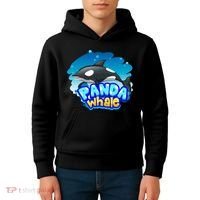 Panda Whale Kids Hoodie thumb 4