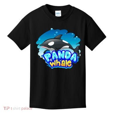 Panda Whale Kids T-Shirt