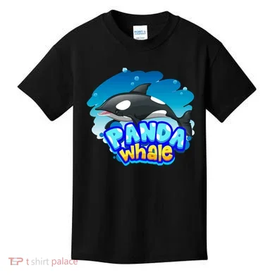 Panda Whale Kids T-Shirt
