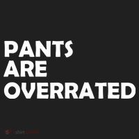 Pants Are Overrated Golf Towel thumb 3