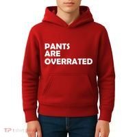 Pants Are Overrated Kids Hoodie thumb 4
