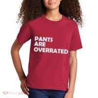 Pants Are Overrated Kids T-Shirt thumb 2