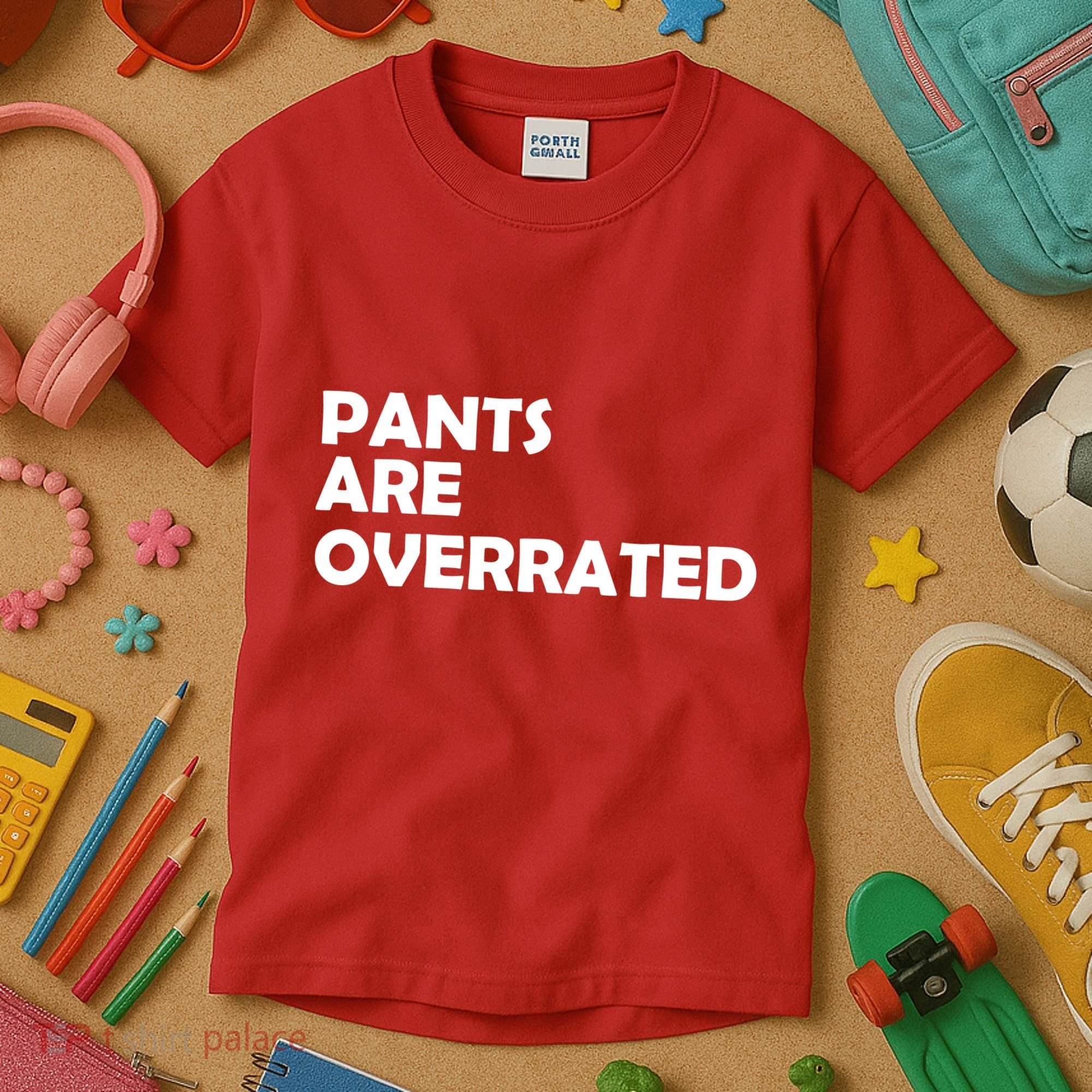 Pants Are Overrated Kids T-Shirt