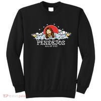 Pendejos All of You Sarcastic Jesus Christian Humor Retro Sweatshirt thumb 0