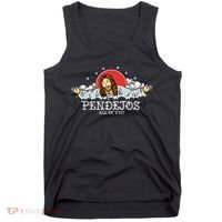 Pendejos All of You Sarcastic Jesus Christian Humor Retro Tank Top thumb 0