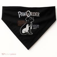 Paw And Order Special Feline Unit Pets Training Dog Cat USA-Made Doggie Bandana thumb 0