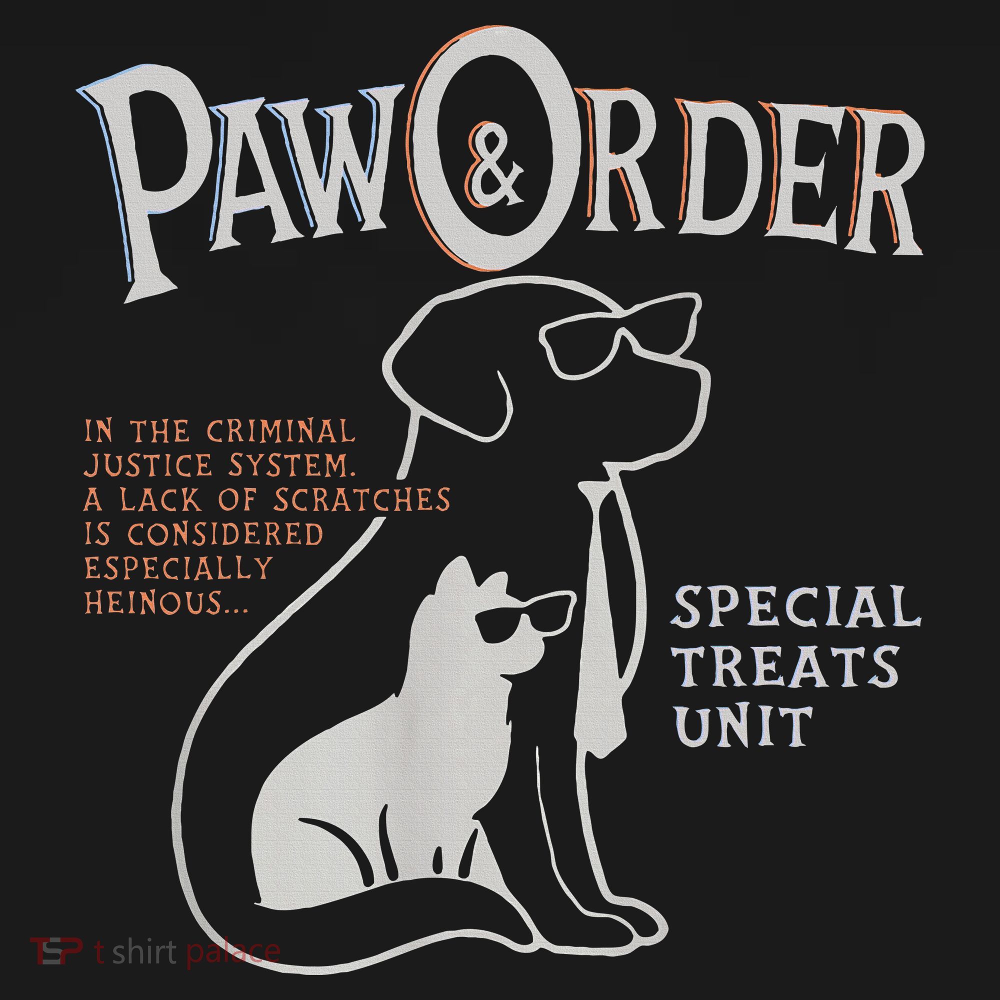 Paw And Order Special Feline Unit Pets Training Dog Cat USA-Made Doggie Bandana