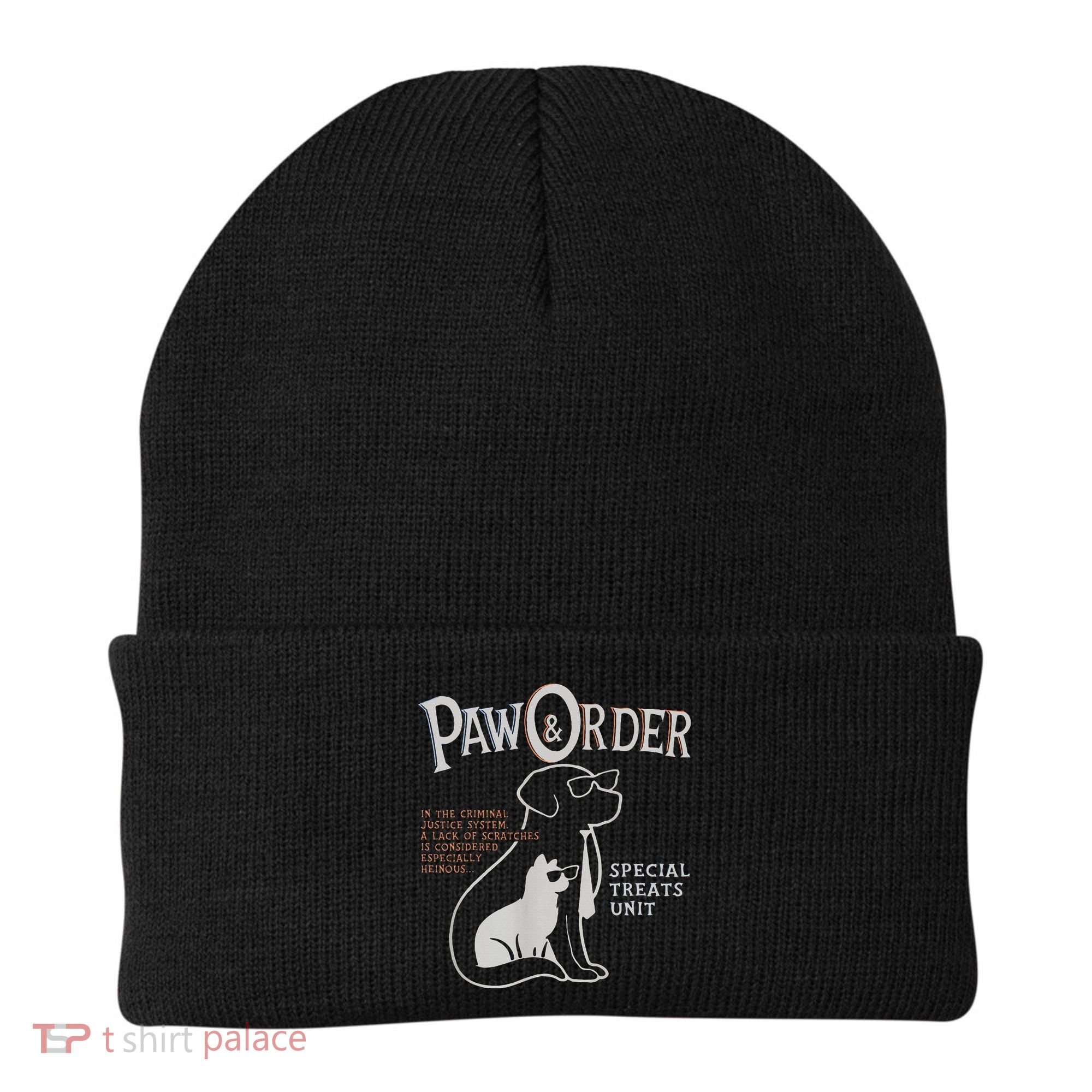 Paw And Order Special Feline Unit Pets Training Dog Cat Beanie