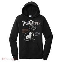 Paw And Order Special Feline Unit Pets Training Dog Cat Women's Hoodie thumb 0