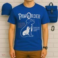 Paw And Order Special Feline Unit Pets Training Dog Cat T-Shirt thumb 6