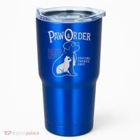 Paw And Order Special Feline Unit Pets Training Dog Cat Tumbler thumb 0
