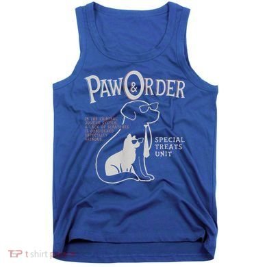 Paw And Order Special Feline Unit Pets Training Dog Cat Tank Top