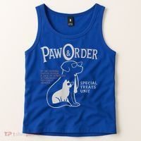 Paw And Order Special Feline Unit Pets Training Dog Cat Tank Top thumb 2