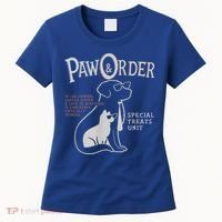 Paw And Order Special Feline Unit Pets Training Dog Cat Women's T-Shirt thumb 0