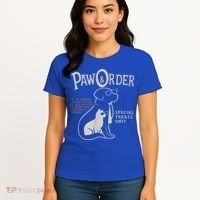 Paw And Order Special Feline Unit Pets Training Dog Cat Women's T-Shirt thumb 4