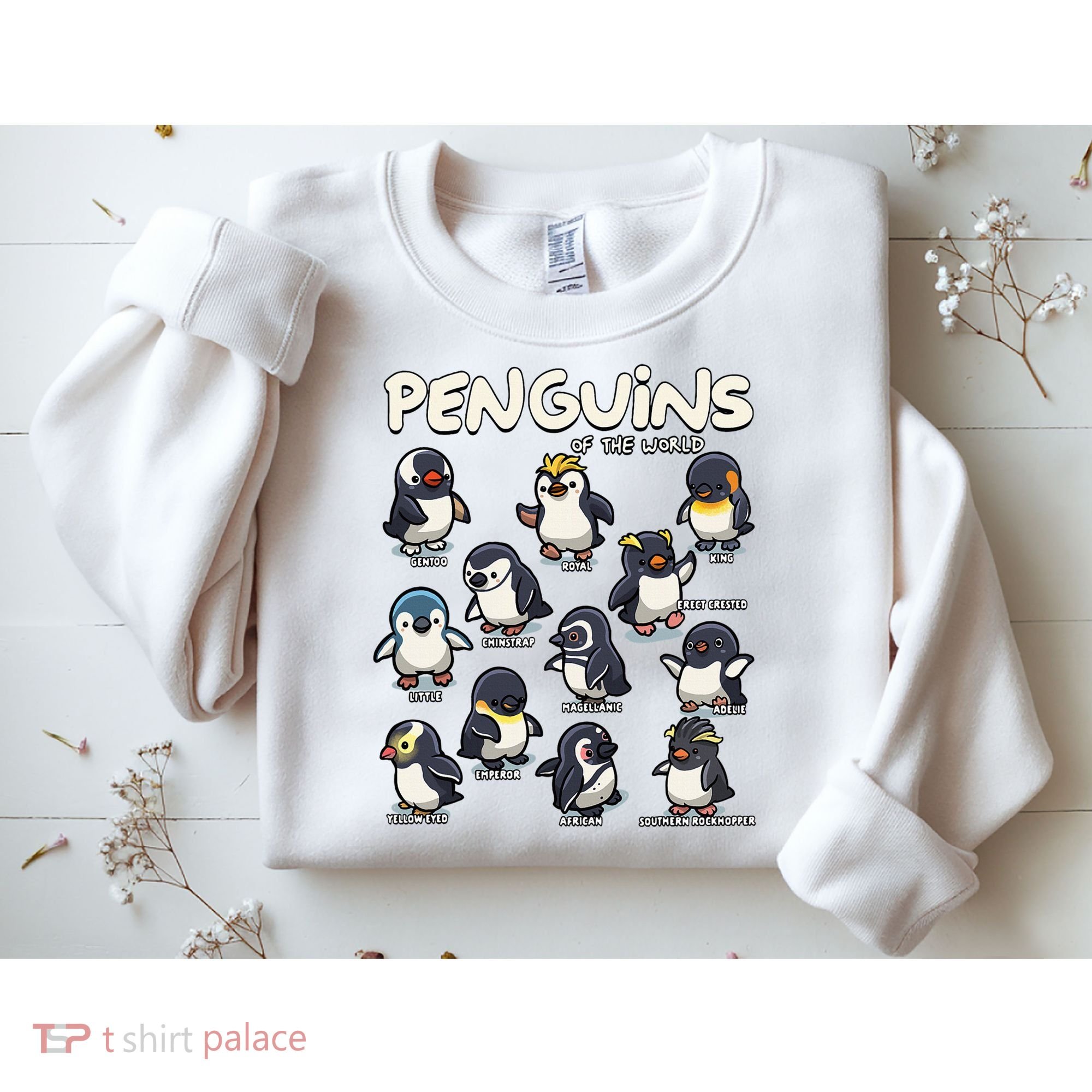 Penguins Animals Of The World Penguin Lovers Sweatshirt