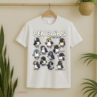 Penguins Animals Of The World Penguin Lovers T-Shirt thumb 2