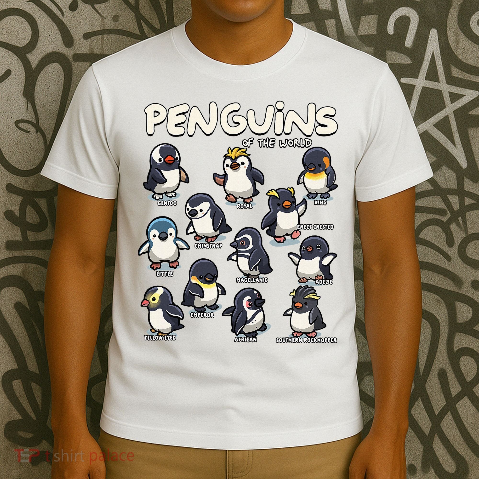 Penguins Animals Of The World Penguin Lovers T-Shirt