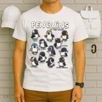 Penguins Animals Of The World Penguin Lovers T-Shirt thumb 6