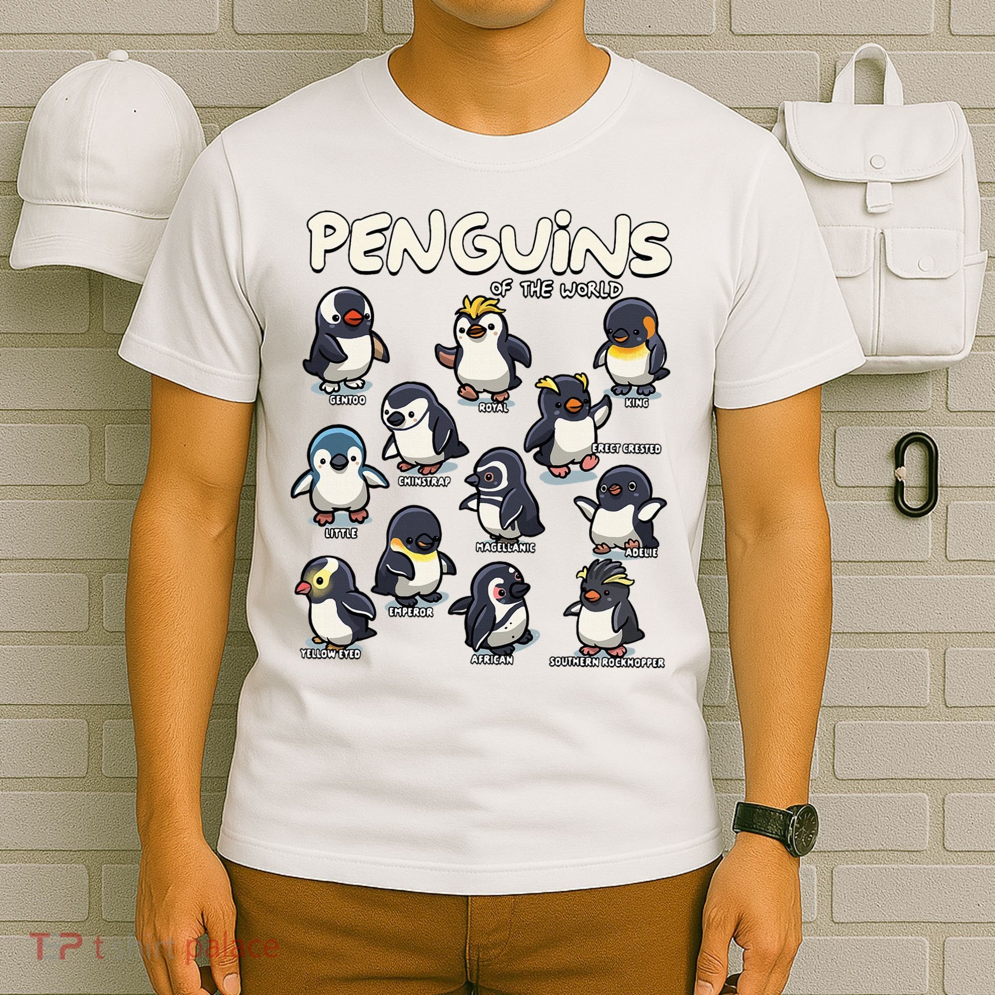 Penguins Animals Of The World Penguin Lovers T-Shirt