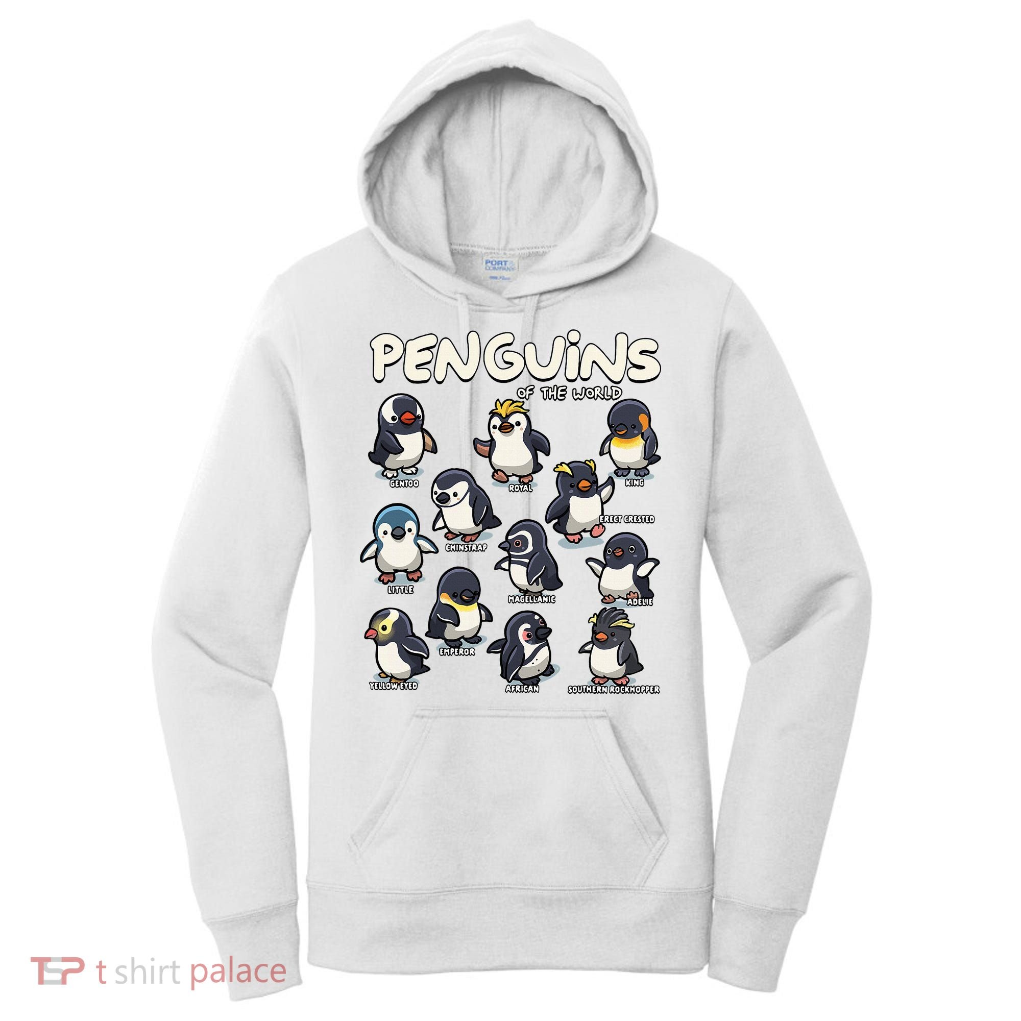 Penguins Animals Of The World Penguin Lovers Women's Hoodie