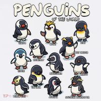 Penguins Animals Of The World Penguin Lovers Women's Hoodie thumb 2