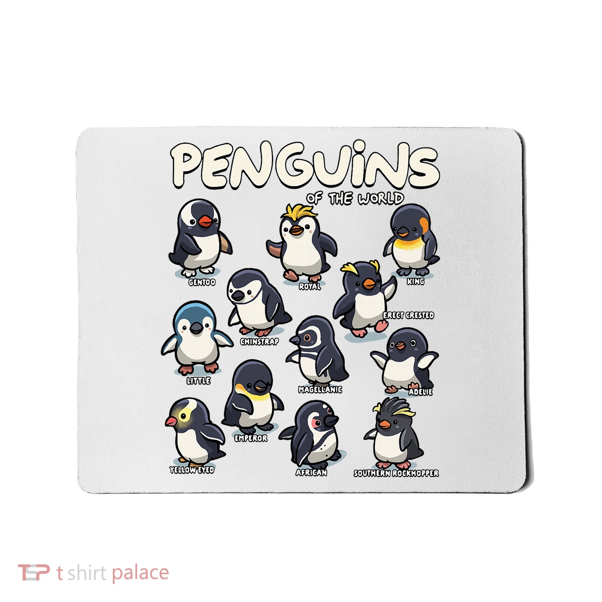 Penguins Animals Of The World Penguin Lovers Mousepad