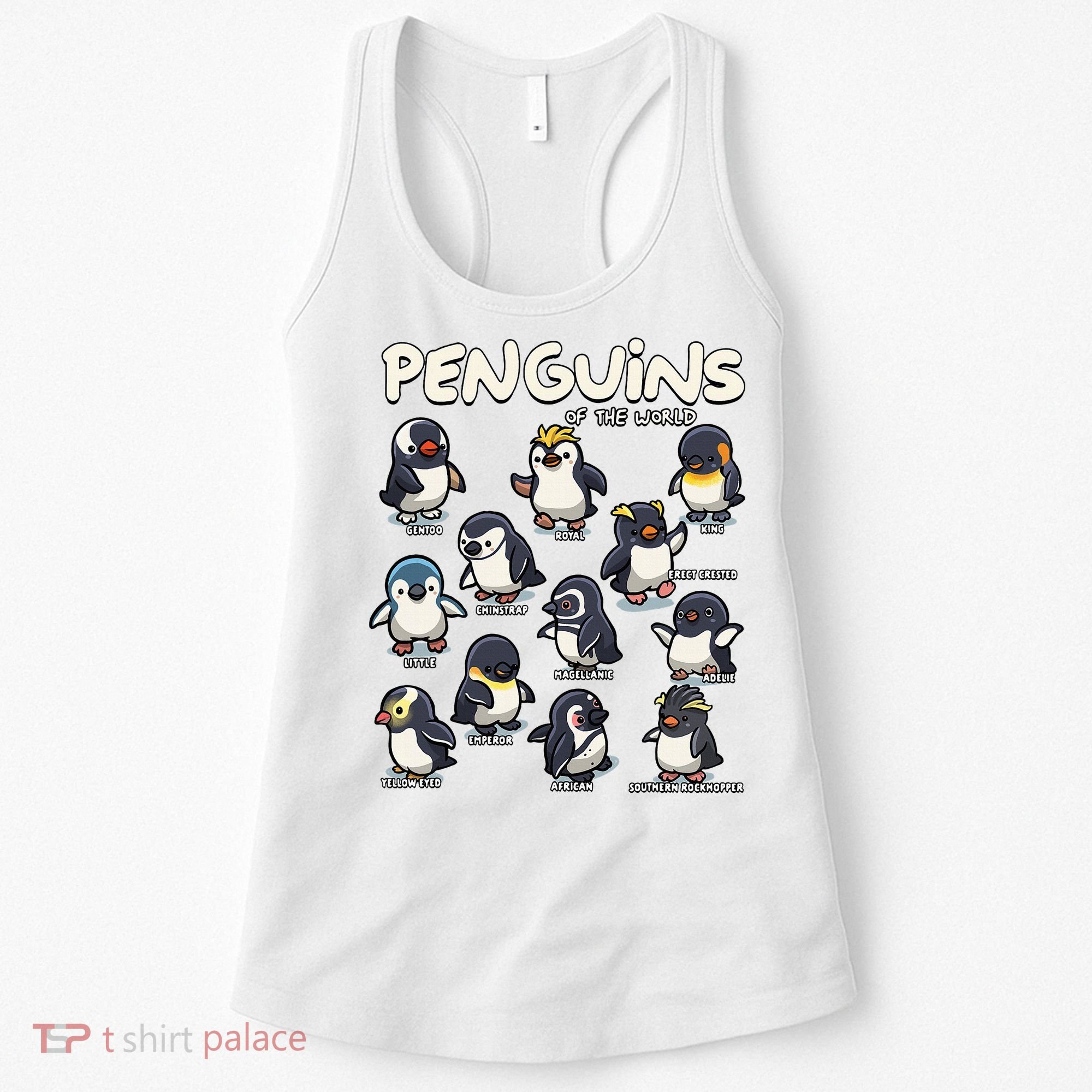 Penguins Animals Of The World Penguin Lovers Women's Tank Top