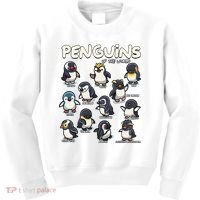 Penguins Animals Of The World Penguin Lovers Kids Sweatshirt thumb 0