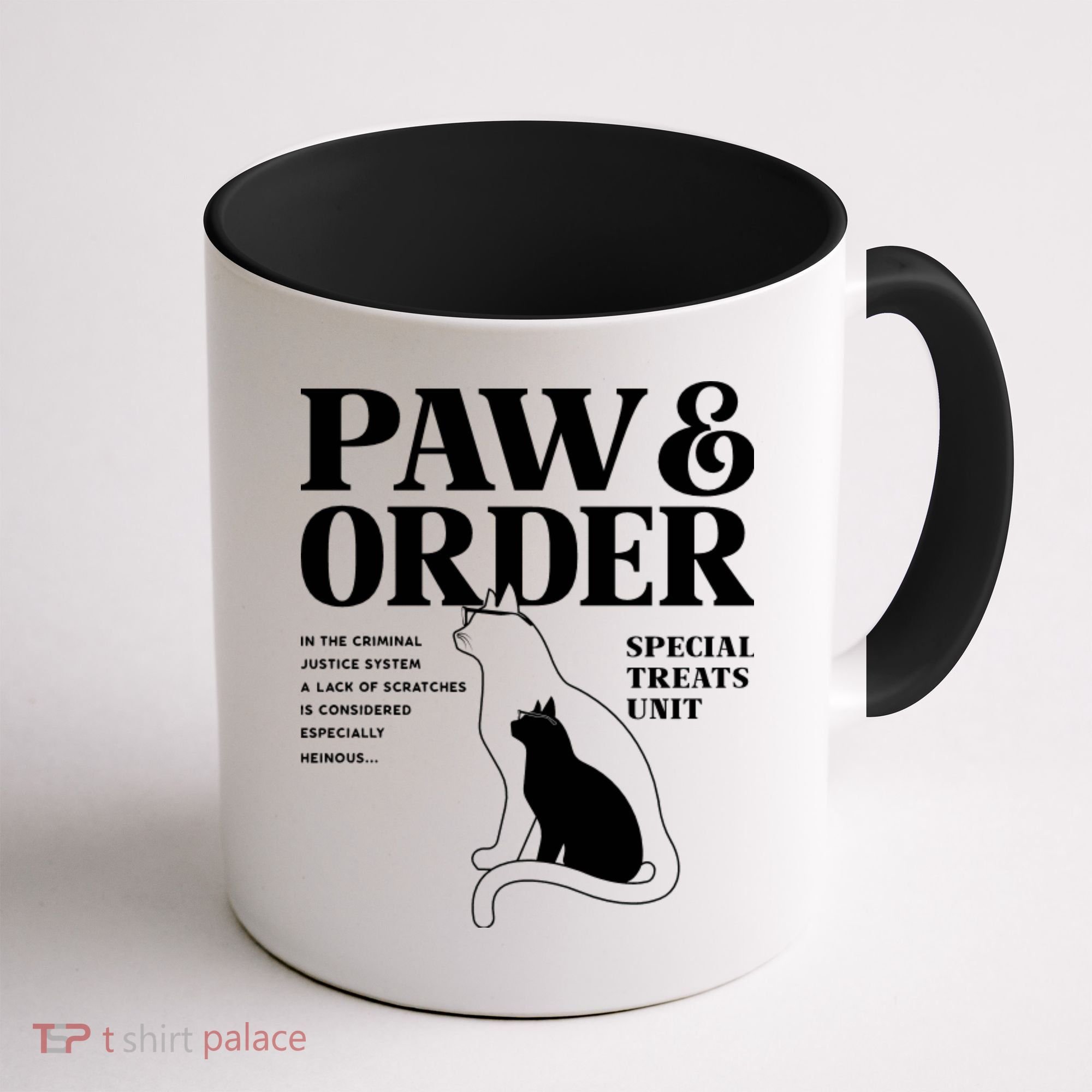 Paw And Order Cats Special Treat Unit Gift For Pet Lover Coffee Mug