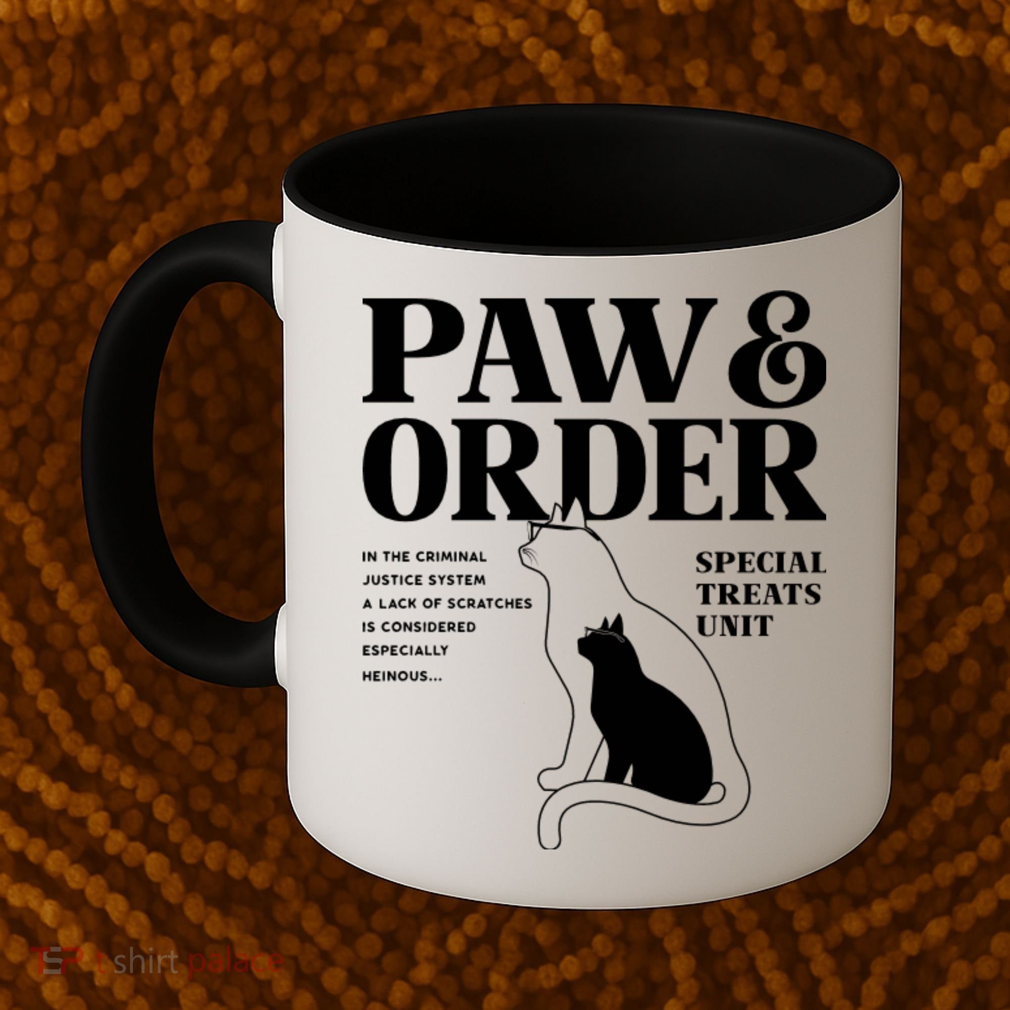 Paw And Order Cats Special Treat Unit Gift For Pet Lover Coffee Mug