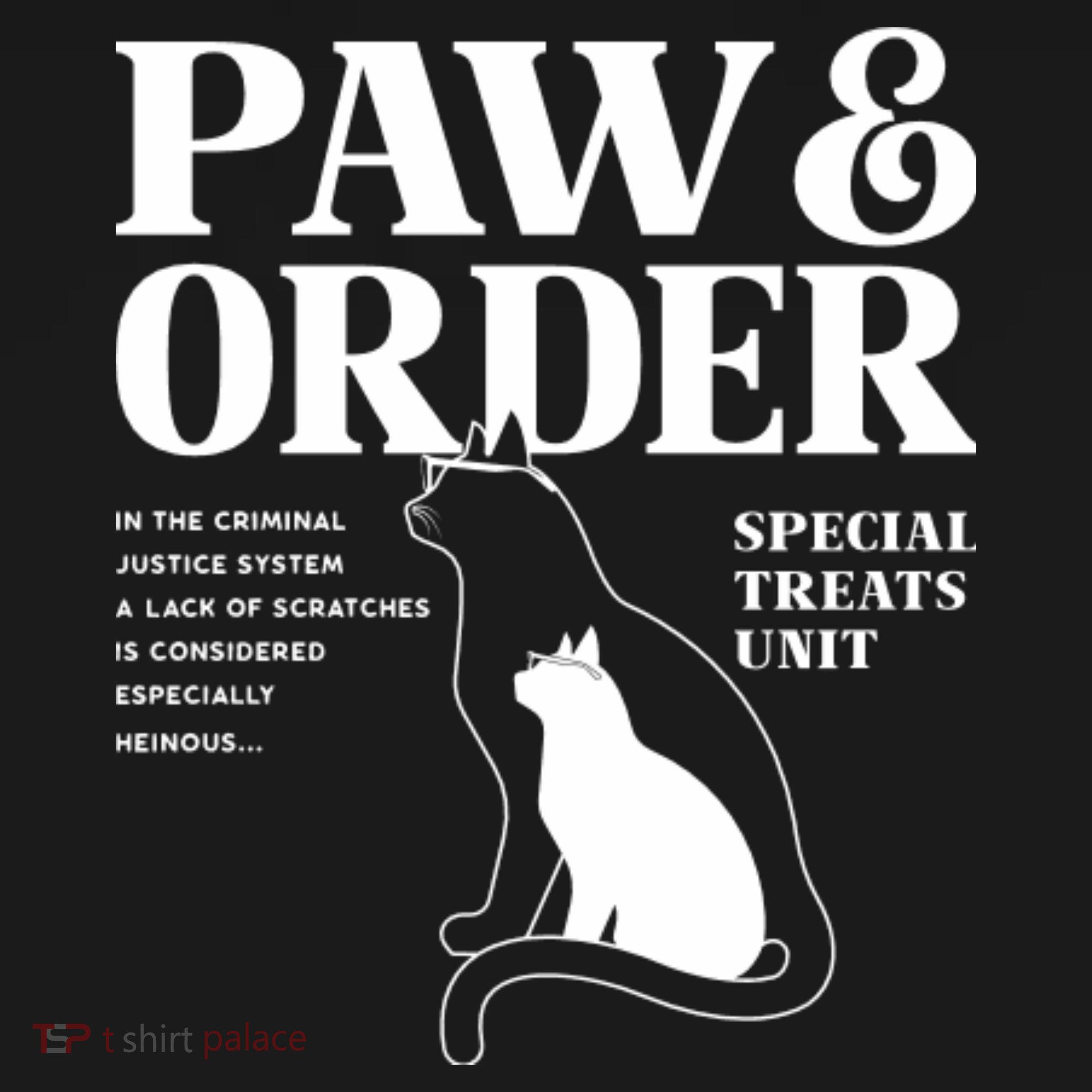 Paw And Order Cats Special Treat Unit Gift For Pet Lover Ornament