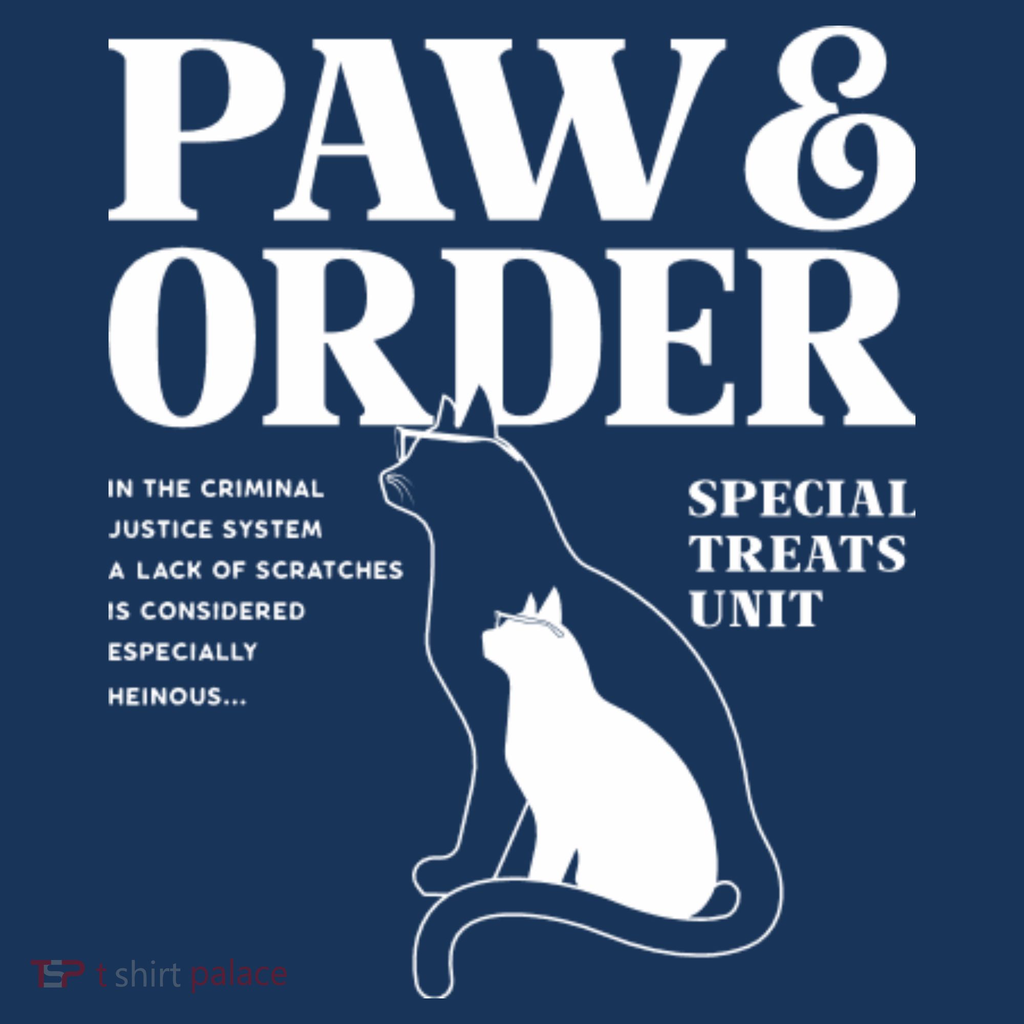 Paw And Order Cats Special Treat Unit Gift For Pet Lover Long Sleeve Shirt