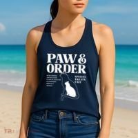 Paw And Order Cats Special Treat Unit Gift For Pet Lover Women's Tank Top thumb 2