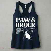 Paw And Order Cats Special Treat Unit Gift For Pet Lover Women's Tank Top thumb 3