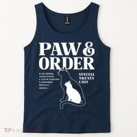 Paw And Order Cats Special Treat Unit Gift For Pet Lover Tank Top thumb 2