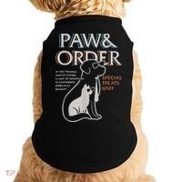 Paw and Order Special Training Dog And Cat Doggie Tank thumb 0