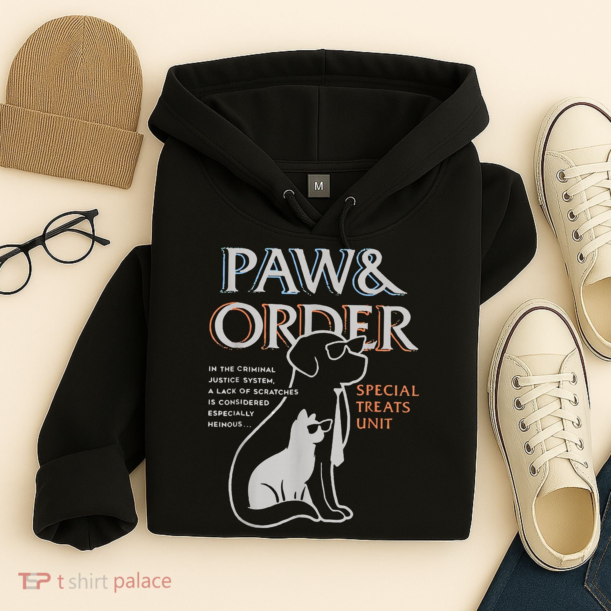 Paw and Order Special Training Dog And Cat Hoodie