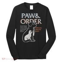Paw and Order Special Training Dog And Cat Long Sleeve Shirt thumb 0