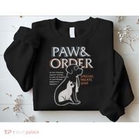 Paw and Order Special Training Dog And Cat Sweatshirt thumb 2