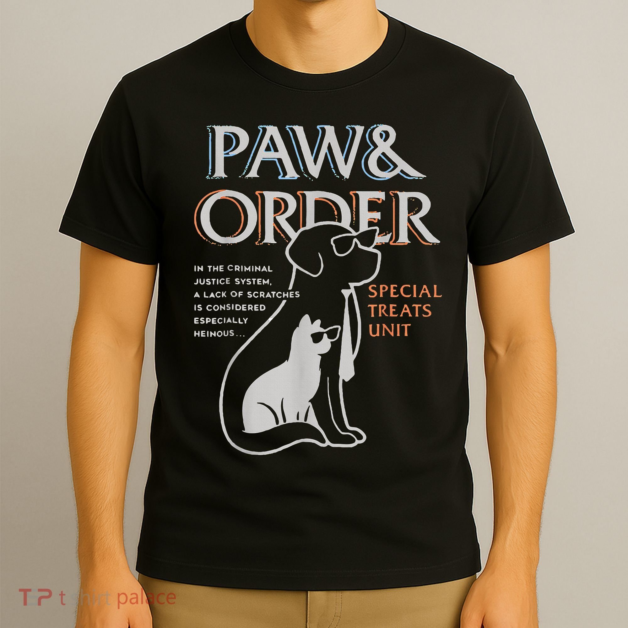 Paw and Order Special Training Dog And Cat T-Shirt