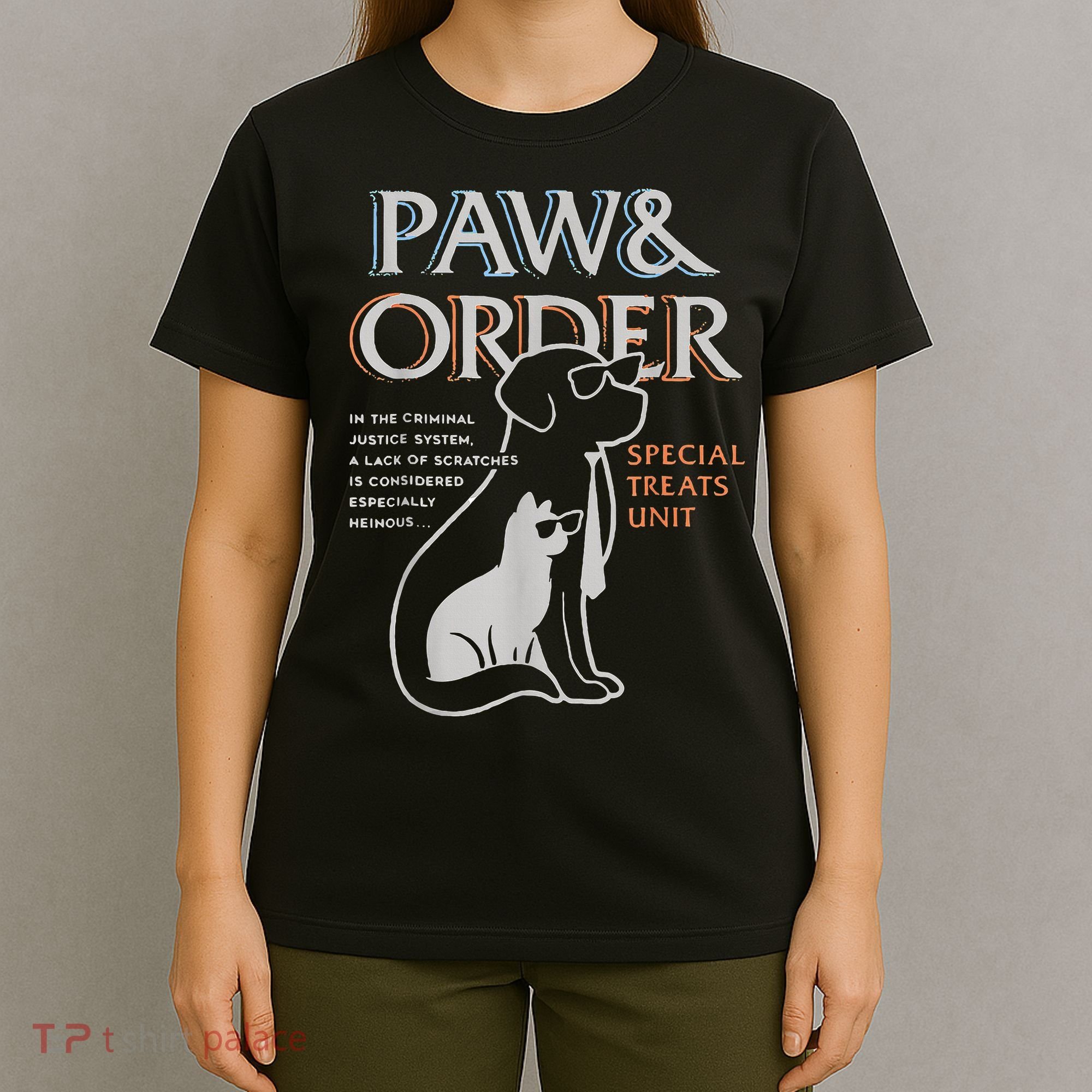 Paw and Order Special Training Dog And Cat T-Shirt