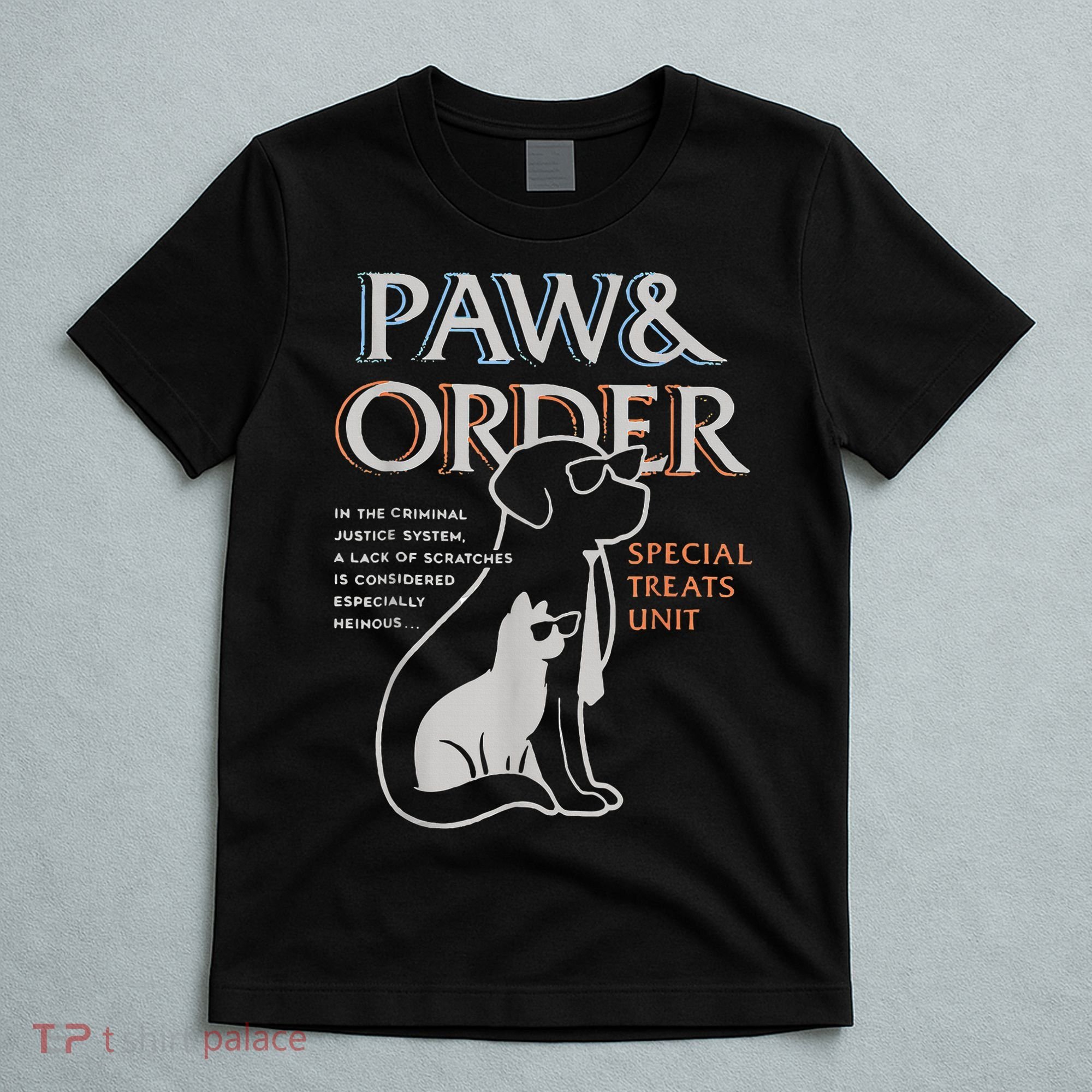 Paw and Order Special Training Dog And Cat T-Shirt